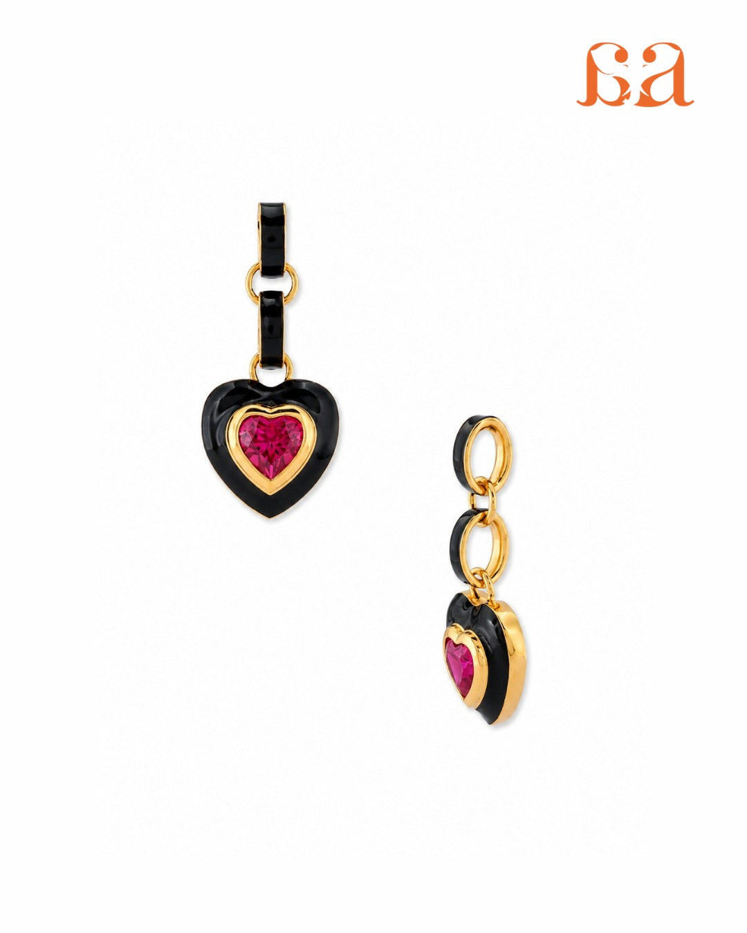 Atelier Collection - Heart Enamel Pendant