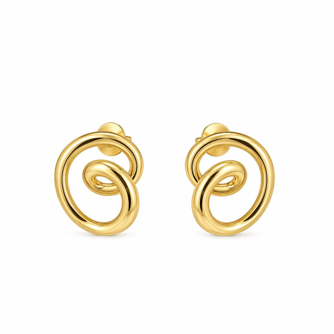 EVABLiNG by Mivraa - Sculpted Curve Earring