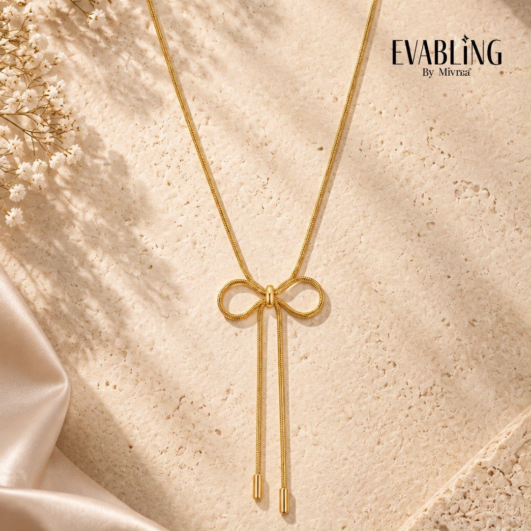 EVABLiNG by Mivraa - Bow Necklace