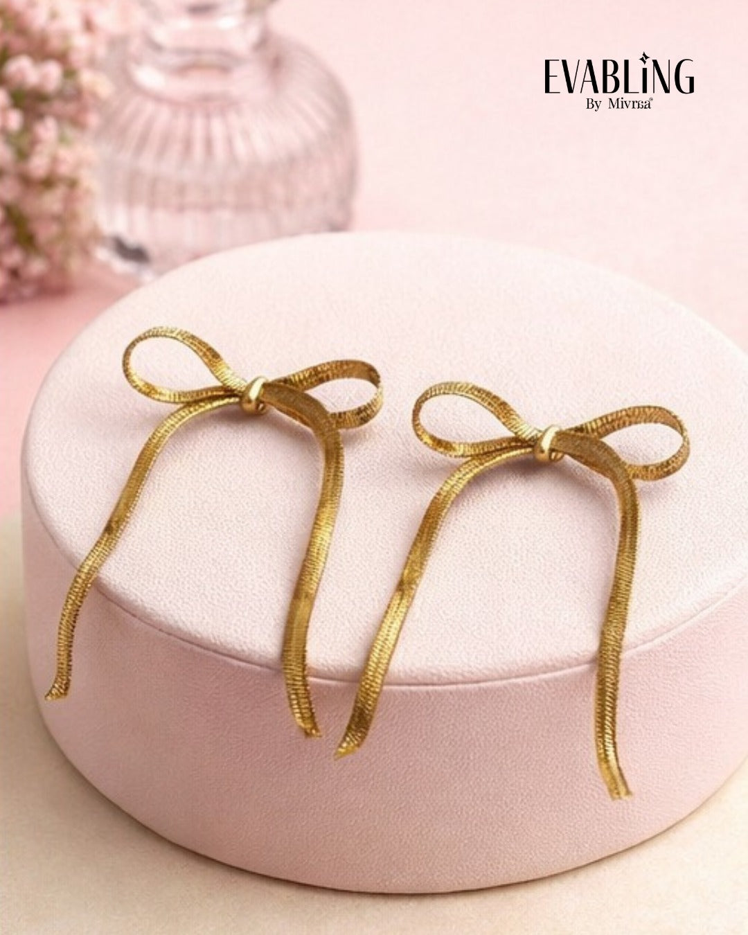 EVABLiNG by Mivraa - Flat Bow Earring