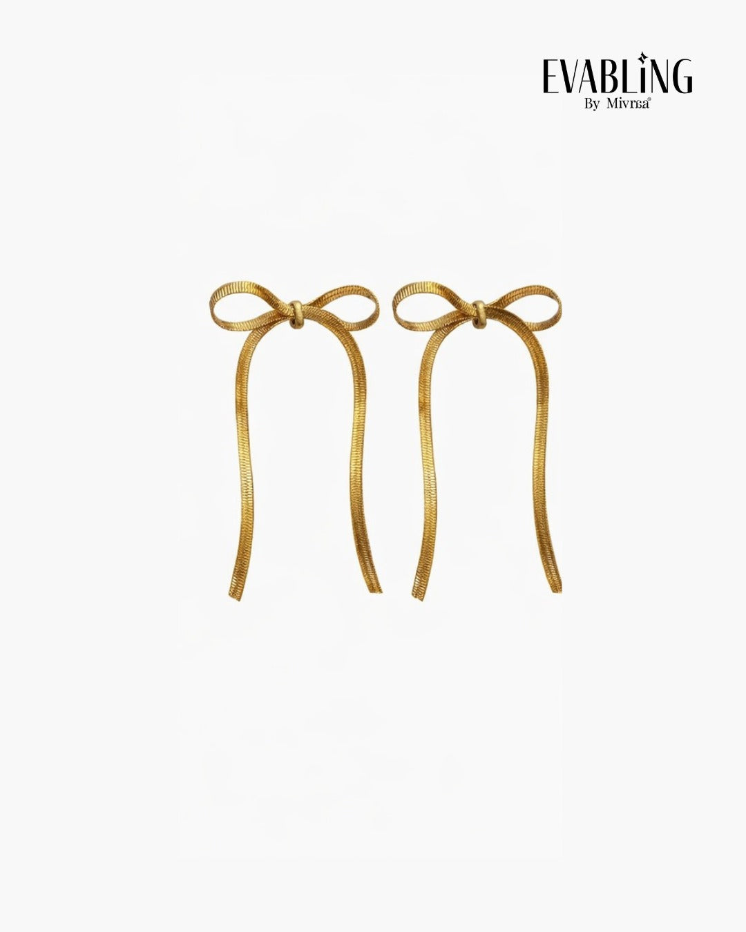 EVABLiNG by Mivraa - Flat Bow Earring