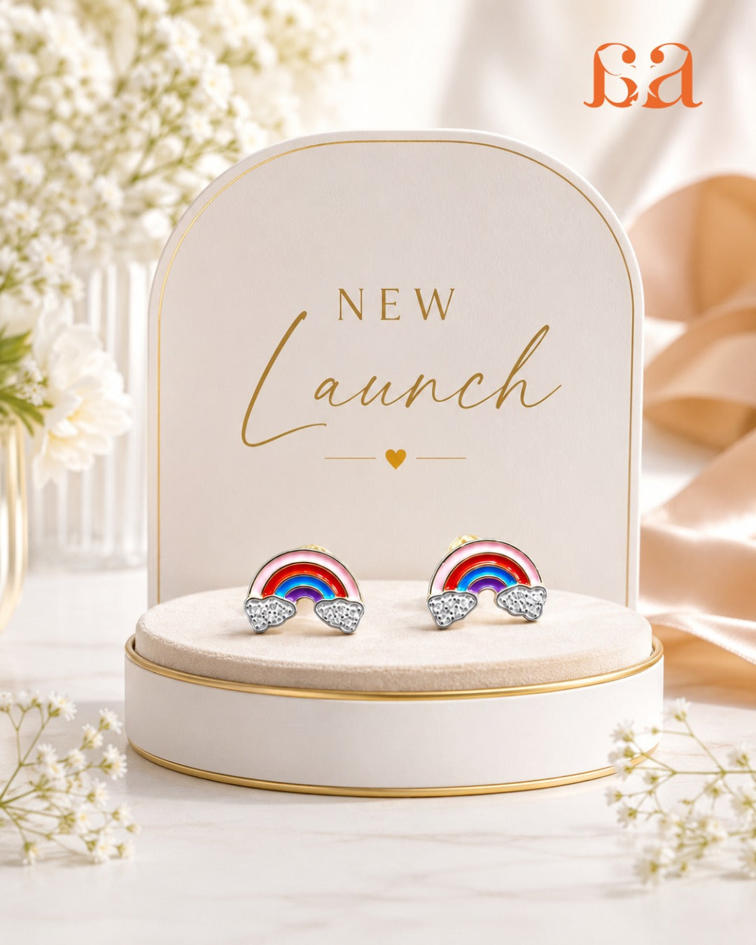 Mini Mivraa - Rainbow Earrings