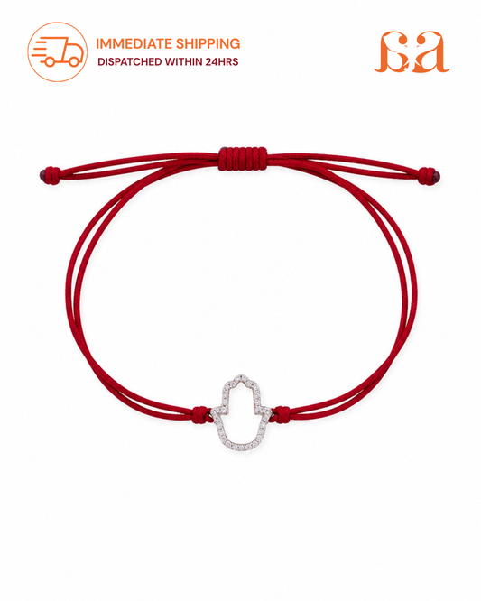 Hamsa 9KT Gold Rakhi Pendant for brother by Mivraa
