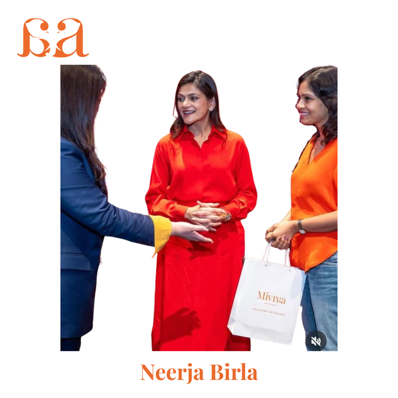 Mivraa presenting premium lab grown diamond jewellery at a special event