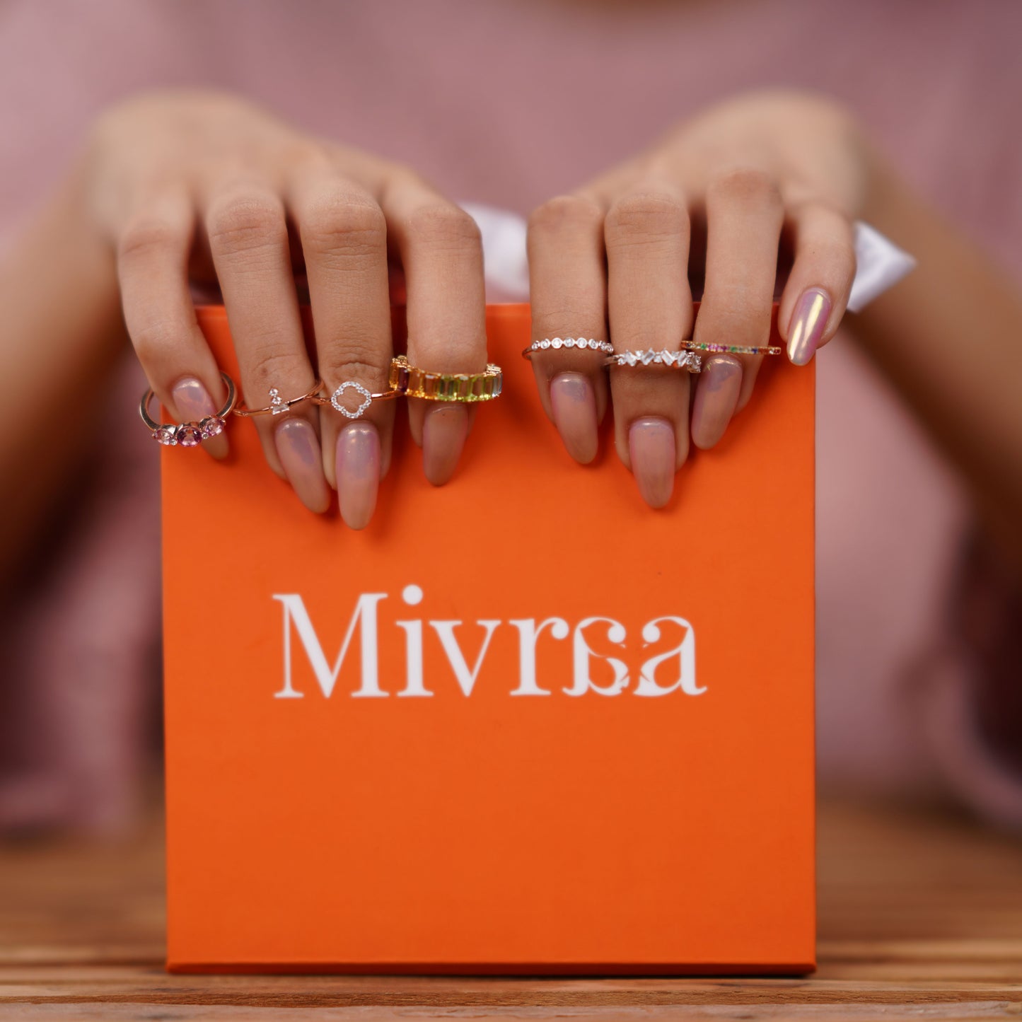 Multicolour Gemstone Ring