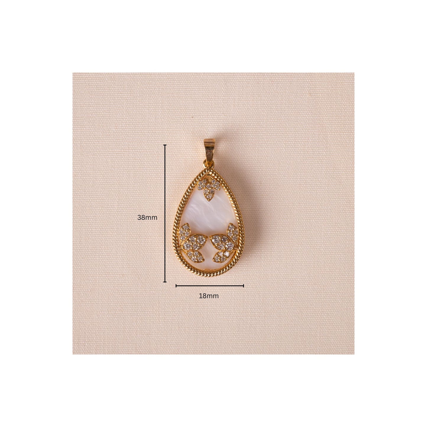 TearDrop Mother of Pearl Pendant